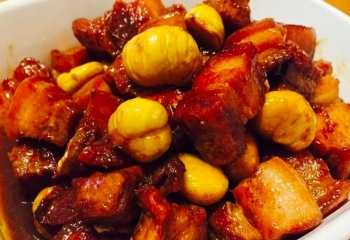 油栗红烧肉