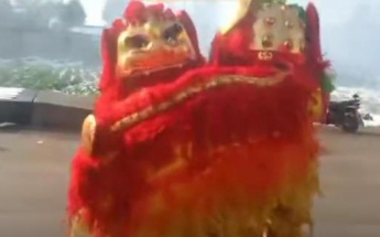 临泽狮盘犼舞